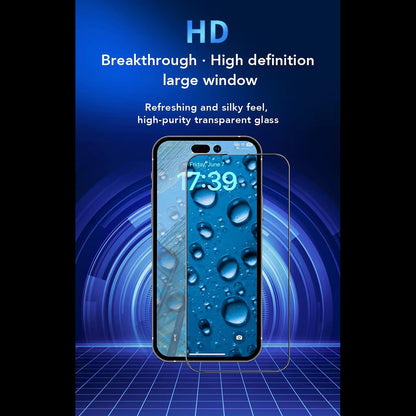 Ochranná fólia na displej Anank 5X Reinforced CG pre Apple iPhone 16, tvrdené sklo, plné lepidlo, 2.5D, čierna