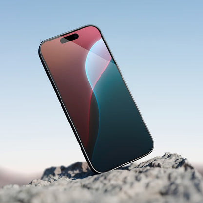 Ochranná fólia na displej Anank 5X Reinforced Invisible pre Apple iPhone 17 Pro, Kalené sklo, Full Glue, 3D, Čierna