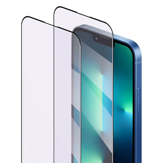 Ochranná fólia na displej Anti Blue Light Anank 5X Reinforced pre Apple iPhone 17 Pro Max, Kalené sklo, Full Glue, 2.5D, Čierna
