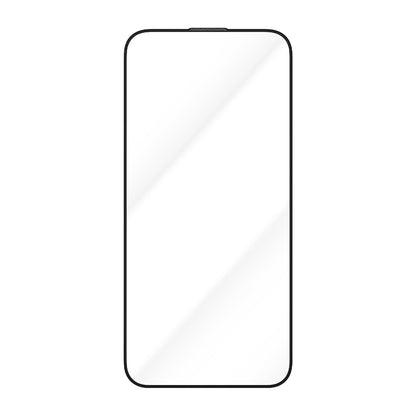 Ochranná fólia na displej Blueo Anti-Dust HD Applicator Pro pre Apple iPhone 17e / 16e / 14 / 13 Pro, tvrdené sklo, plné lepidlo, čierna