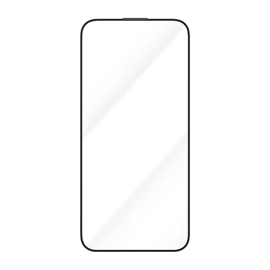 Ochranná fólia na displej Blueo Anti-Dust HD Applicator Pro pre Apple iPhone 17e / 16e / 14 / 13 Pro, tvrdené sklo, plné lepidlo, čierna