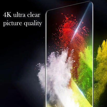 Ochranná fólia na displej Blueo Anti-Dust HD pre Apple iPhone 16 / 15, tvrdené sklo, plné lepidlo, čierna