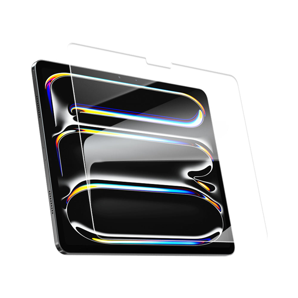 Ochranná fólia na obrazovku Blueo Anti-Reflective HD Applicator Pro pre Apple iPad Pro 12.9 (2022), tvrdené sklo, plné lepidlo