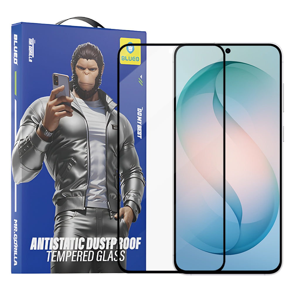 Ochranná fólia Blueo Anti-Static HD pre Samsung Galaxy S26 Plus S947, Tvrdené sklo, Full Glue, Čierna