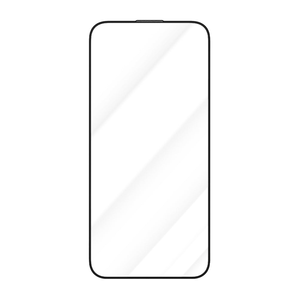 Ochranná fólia na displej Blueo Crystal Anti-Scratch pre Apple iPhone 16 Pro, tvrdené sklo, plné lepidlo, čierna