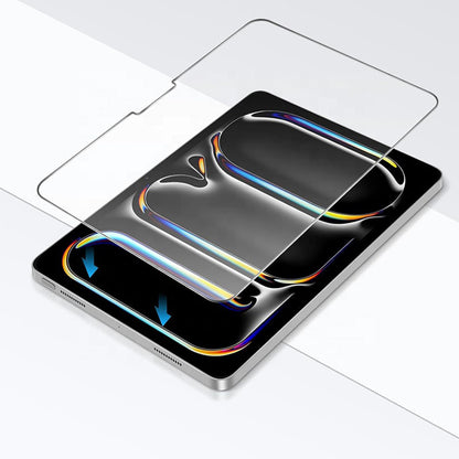 Ochranná fólia na obrazovku Blueo HD pre Apple iPad Air 11 (2024), tvrdené sklo, plné lepidlo