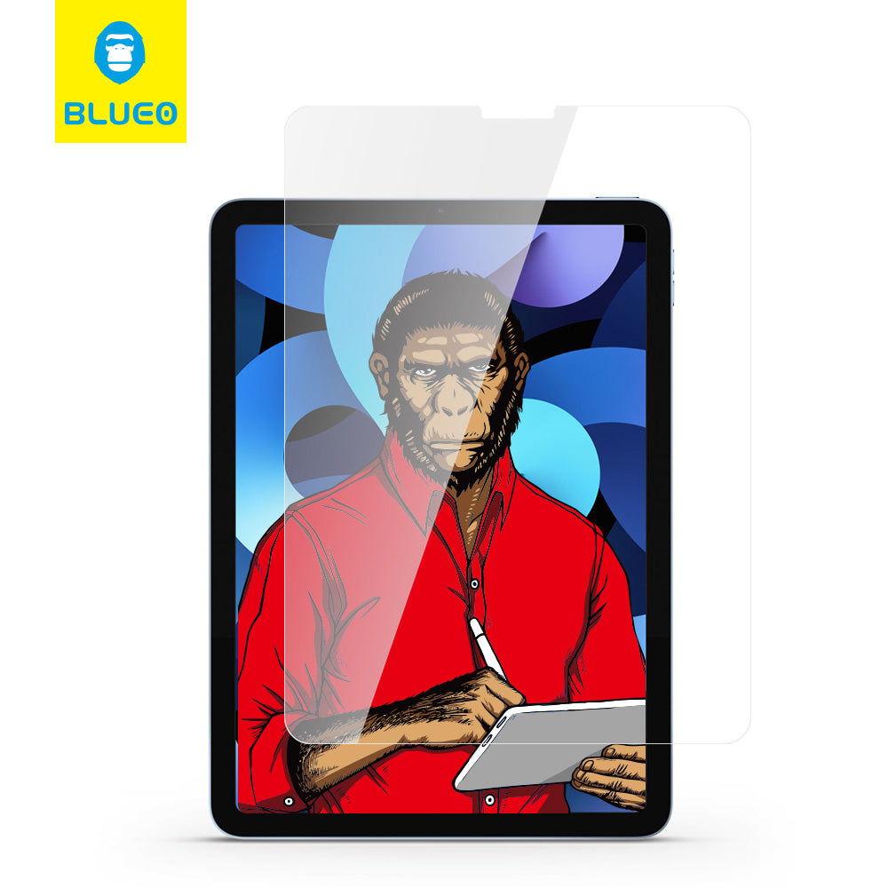 Blueo HD Screen Protector Film for Apple iPad Air 13 (2024), Tempered Glass, Full Glue