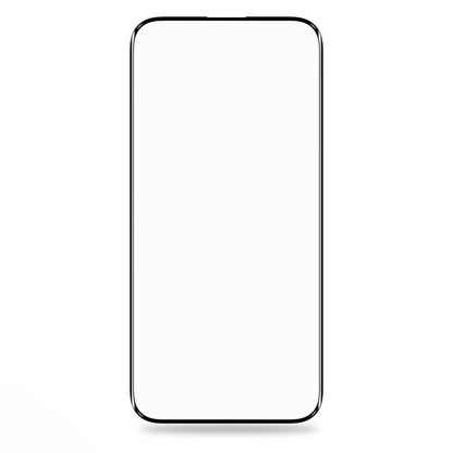 Ochranná fólia na displej Blueo Silk HD pre Apple iPhone 16 Plus / 15 Plus, tvrdené sklo, plné lepidlo, sada 5 kusov, 2.5D, čierna