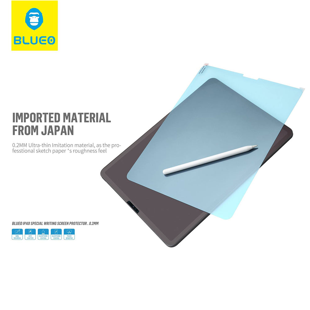 Ochranná fólia na obrazovku Blueo Special Writing pre Apple iPad (2025) / (2022), plast