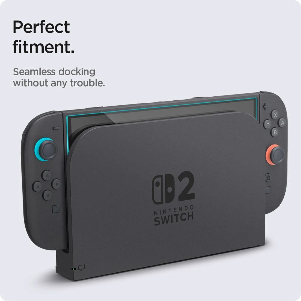Techsuit SwitchAura Screen Protection Film Applicator for Nintendo Switch 2, Tempered Glass, Set of 2 pieces