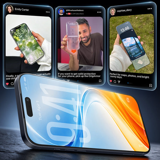 Ochranná fólia na displej Torras OrigArmor pre Apple iPhone 18 Pro / 17 Pro, tvrdené sklo, plné lepidlo