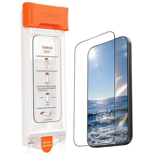 Ochranná fólia na displej Torras OrigArmor pre Apple iPhone 18 Pro / 17 Pro, tvrdené sklo, plné lepidlo