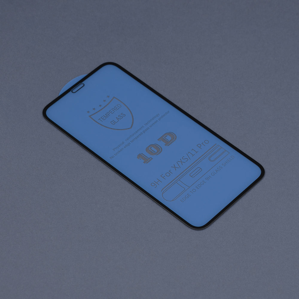 Ochranná fólia na displej DUX DUCIS pre Apple iPhone 11 Pro / XS / X, tvrdené sklo, Edge Glue, čierna