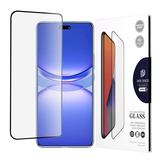Ochranná fólia na displej DUX DUCIS pre Huawei nova 12 Pro, tvrdené sklo, Edge Glue, čierna