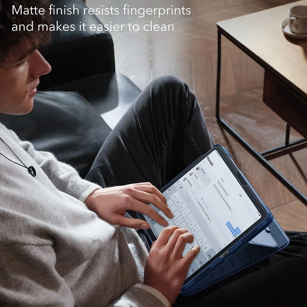 Ochranná fólia na displej ESR Armorite Paper Feel UltraFit pre Apple iPad (2025) / (2022), Tvrdené sklo, Full Glue, Sada 2 kusy