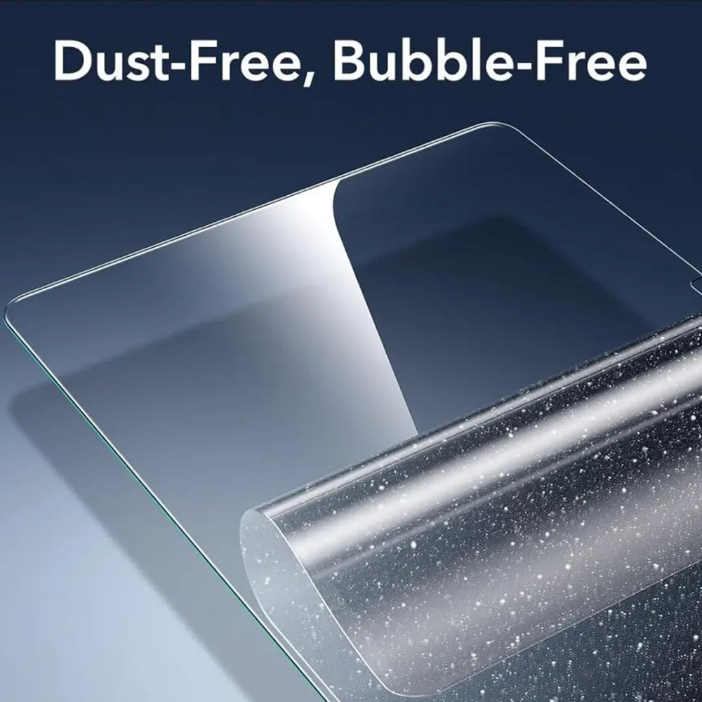 Ochranná fólia na displej ESR Armorite UltraFit pre Apple iPad (2025) / (2022), Tvrdené sklo, Full Glue, Sada 2 kusy
