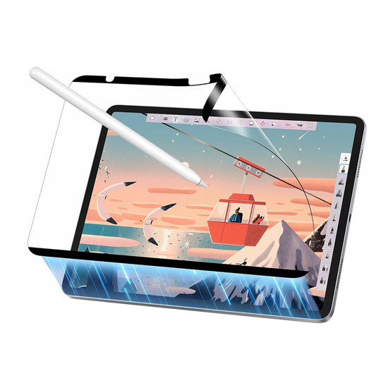 Ochranná fólia ESR Paper Feel Magnetic na displej pre Apple iPad (2025) / (2022), Plastová