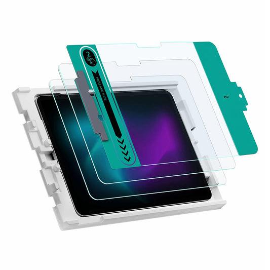 Ochranná fólia ESR na displej pre Apple iPad Pro 13 (2024), Tvrdené sklo, Full Glue, Sada 2 kusy