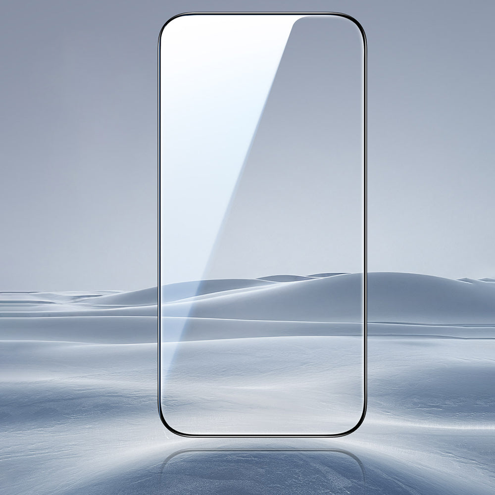 Ochranná fólia ESR UltraFit na displej pre Apple iPhone 17 Pro Max, Tvrdené sklo, Full Glue, Čierna