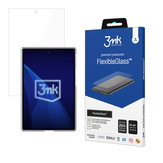 Ochranná fólia na vonkajší displej 3MK FlexibleGlass pre Samsung Galaxy Z Fold8 F971, flexibilné sklo, plné lepidlo
