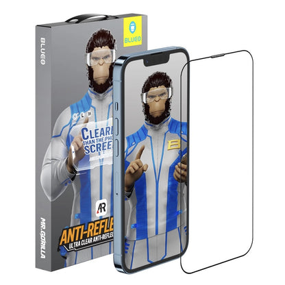 Ochranná fólia na vonkajší displej Blueo Anti-Reflective HD pre Samsung Galaxy Z Fold8 Ultra F971, tvrdené sklo, plné lepidlo, čierna