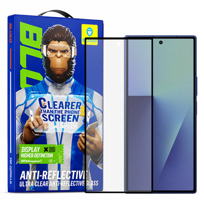 Ochranná fólia na vonkajší displej Blueo Anti-Reflective HD pre Samsung Galaxy Z Fold8 Ultra F971, tvrdené sklo, plné lepidlo, čierna