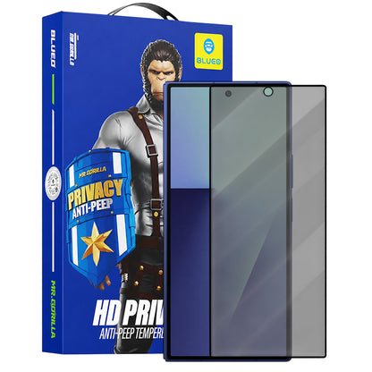Ochranná fólia na vonkajší displej Privacy Blueo Anti-Peep pre Samsung Galaxy Z Fold8 Ultra F971 / Z Fold7 F966, tvrdené sklo, plné lepidlo