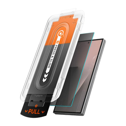 Ochranná fólia na vonkajší displej Privacy Spigen GlastR EZ FIT Pro HD pre Samsung Galaxy Z Fold8 Ultra F976, tvrdené sklo, plné lepidlo