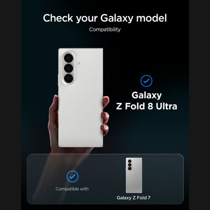 Ochranná fólia na vonkajší displej Privacy Spigen GlastR EZ FIT Pro HD pre Samsung Galaxy Z Fold8 Ultra F976, tvrdené sklo, plné lepidlo
