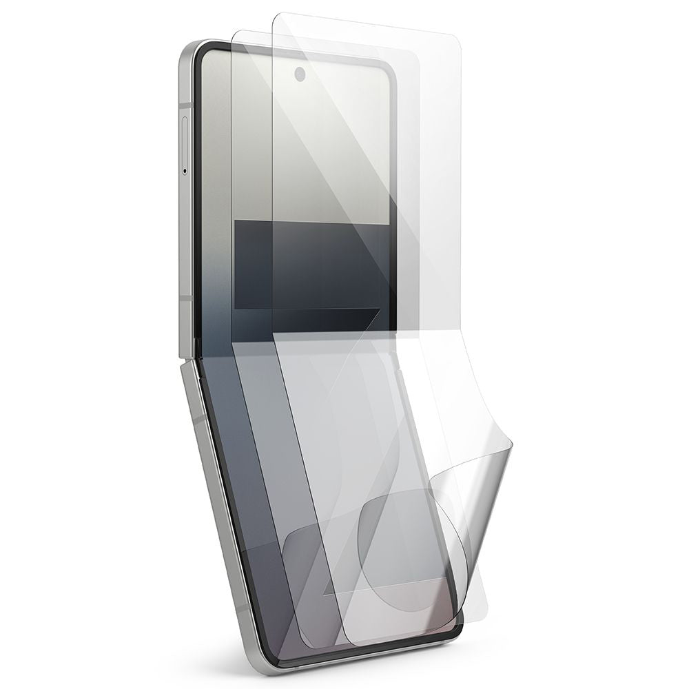 Ochranná fólia Ringke Dual Easy Pro pre vnútorný displej Samsung Galaxy Z Flip7 F766, Plast, Sada 2 kusy