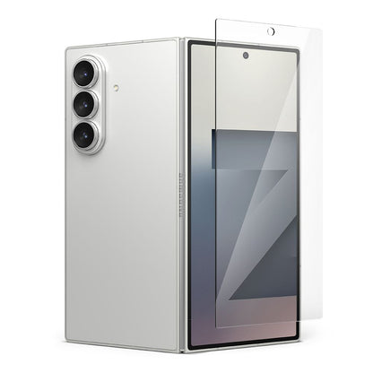 Ochranná fólia Ringke Easy Slide pre vonkajší displej pre Samsung Galaxy Z Fold7 F966, Tvrdené sklo, Plné lepenie, Sada 2 kusy