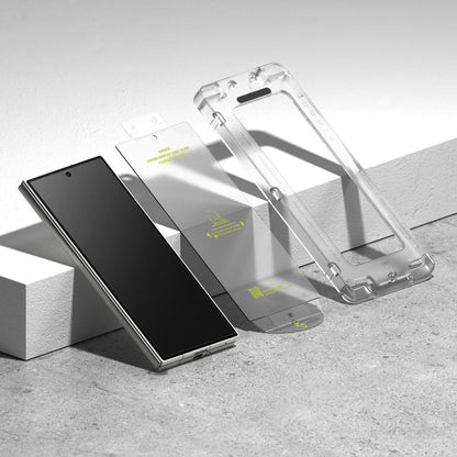 Ochranná fólia Ringke Easy Slide pre vonkajší displej pre Samsung Galaxy Z Fold7 F966, Tvrdené sklo, Plné lepenie, Sada 2 kusy