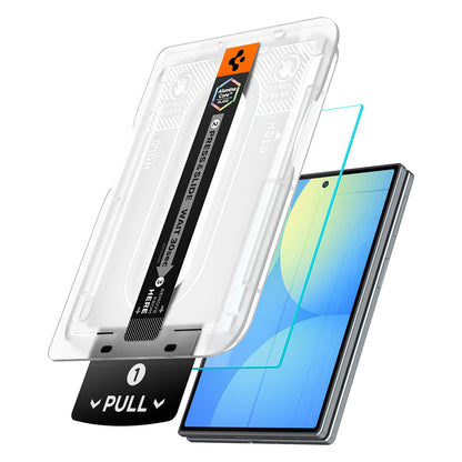 Ochranná fólia na vonkajší displej Spigen GlastR EZ FIT Pro HD pre Samsung Galaxy Z Fold8 F971, tvrdené sklo, plné lepidlo, sada 2 kusy AGL11943