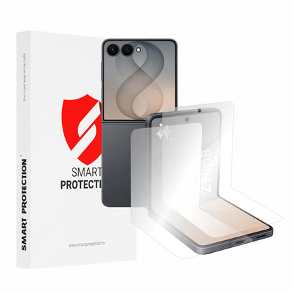 Ochranná fólia na vnútornú obrazovku Smart Protection Premium Classic pre Samsung Galaxy Z Flip8 F776, plast, sada 2 kusy