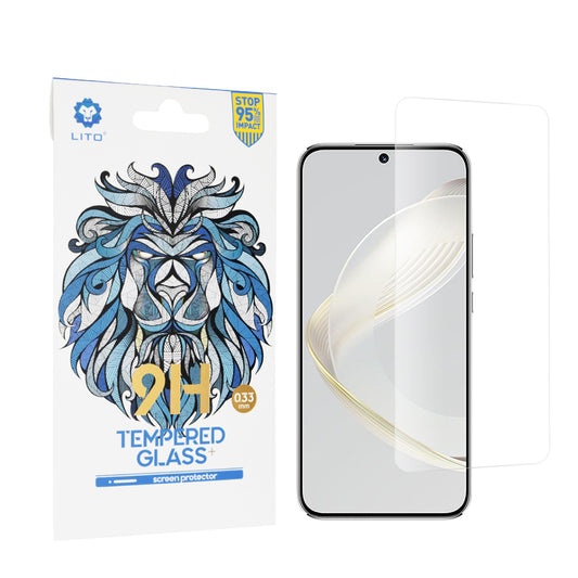 Ochranná fólia na displej Lito Classic pre Huawei nova 12s / nova 11, tvrdené sklo, plné lepidlo, 2.5D