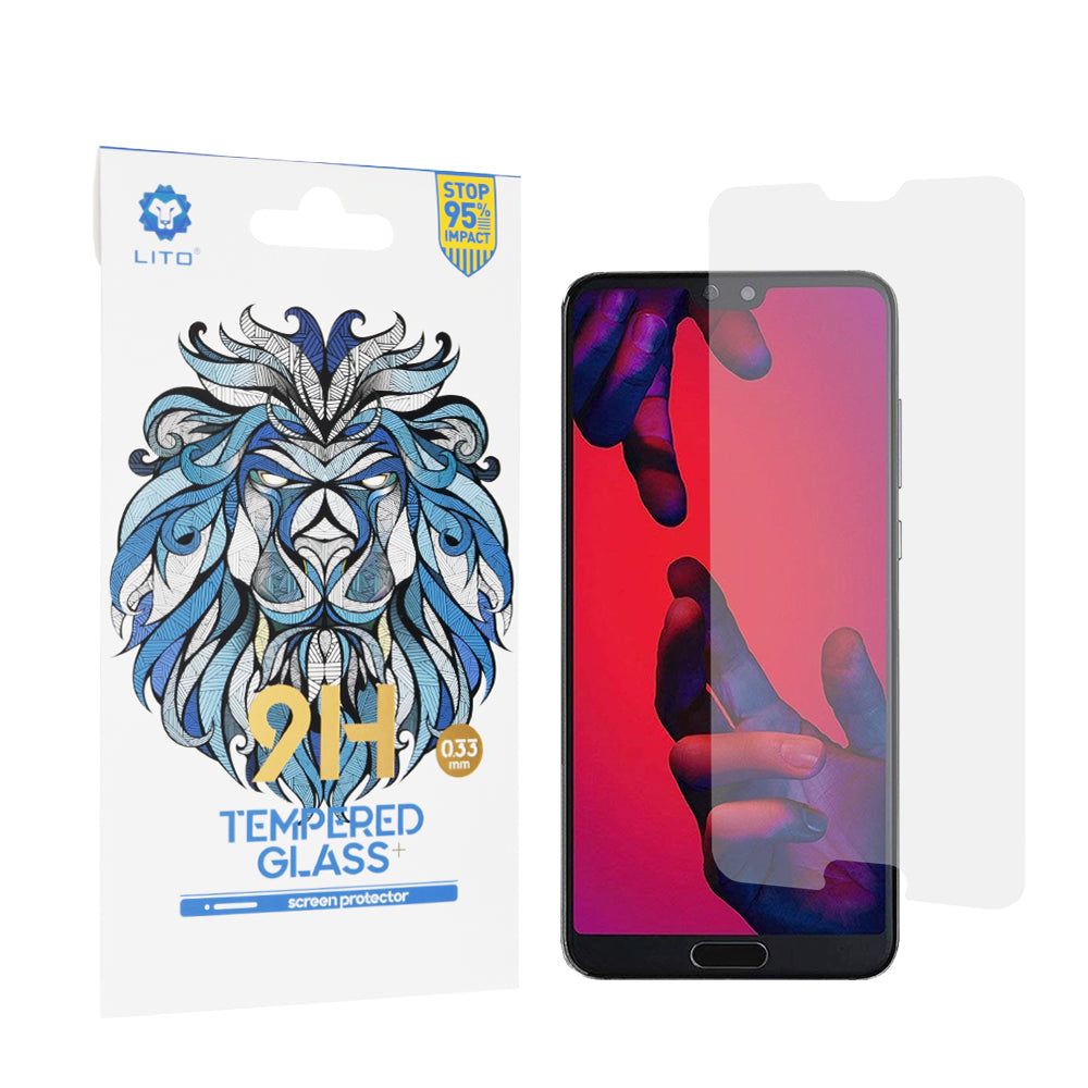 Ochranná fólia na displej Lito Classic pre Huawei P20 Pro, tvrdené sklo, plné lepidlo, 2,5D