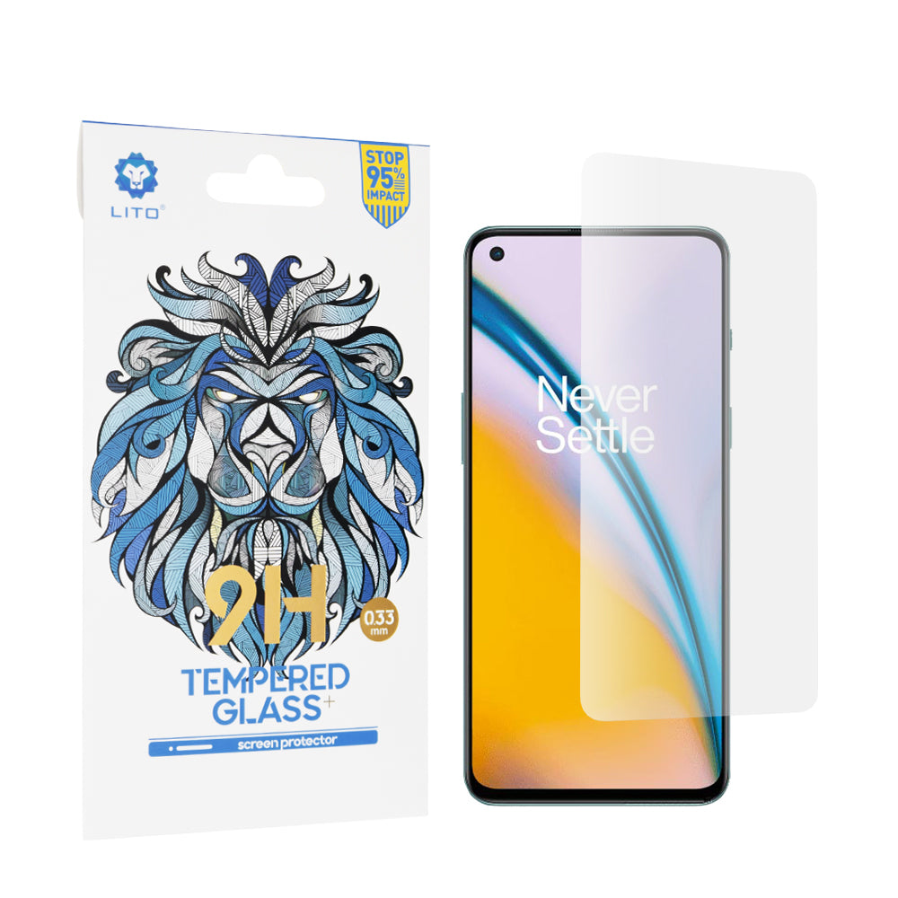 Ochranná fólia na displej Lito Classic pre OnePlus Nord 2T / Nord CE 5G / Nord 2 5G, tvrdené sklo, plné lepidlo, 2.5D
