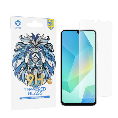 Ochranná fólia na displej Lito Classic pre Samsung Galaxy A16 5G A166 / A16 4G A165, tvrdené sklo, plné lepidlo, 2.5D