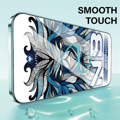 Ochranná fólia Lito NB na displej pre Apple iPhone 17 Air, Tvrdené sklo, Full Glue, Čierna