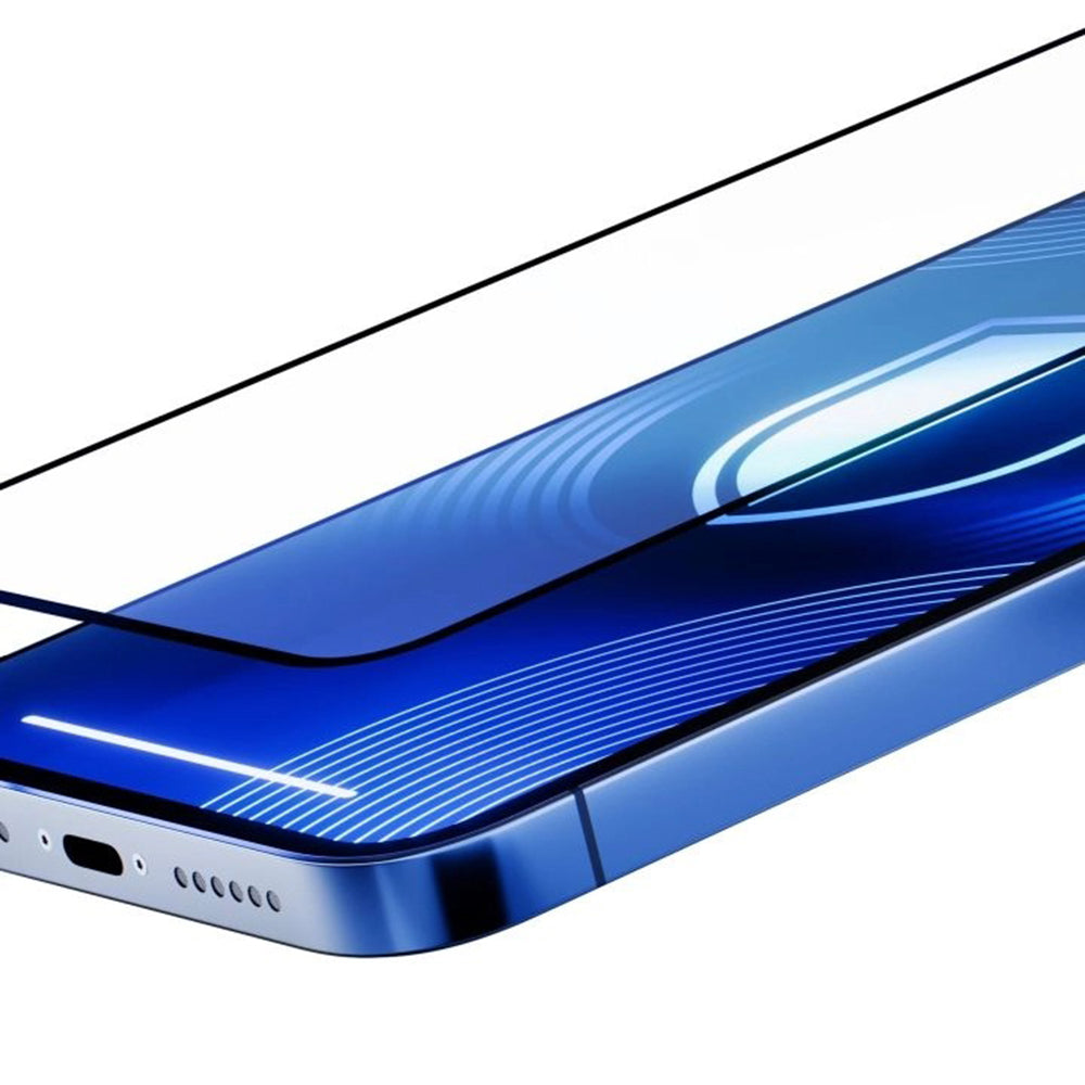 Matte Screen Protector 3MK Max for Samsung Galaxy S26, Tempered Glass, Full Glue, Black