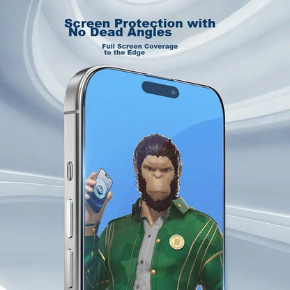 Matte Blueo Anti-Glare Screen Protector for Samsung Galaxy S26 Plus S947, Tempered Glass, Full Glue, Black