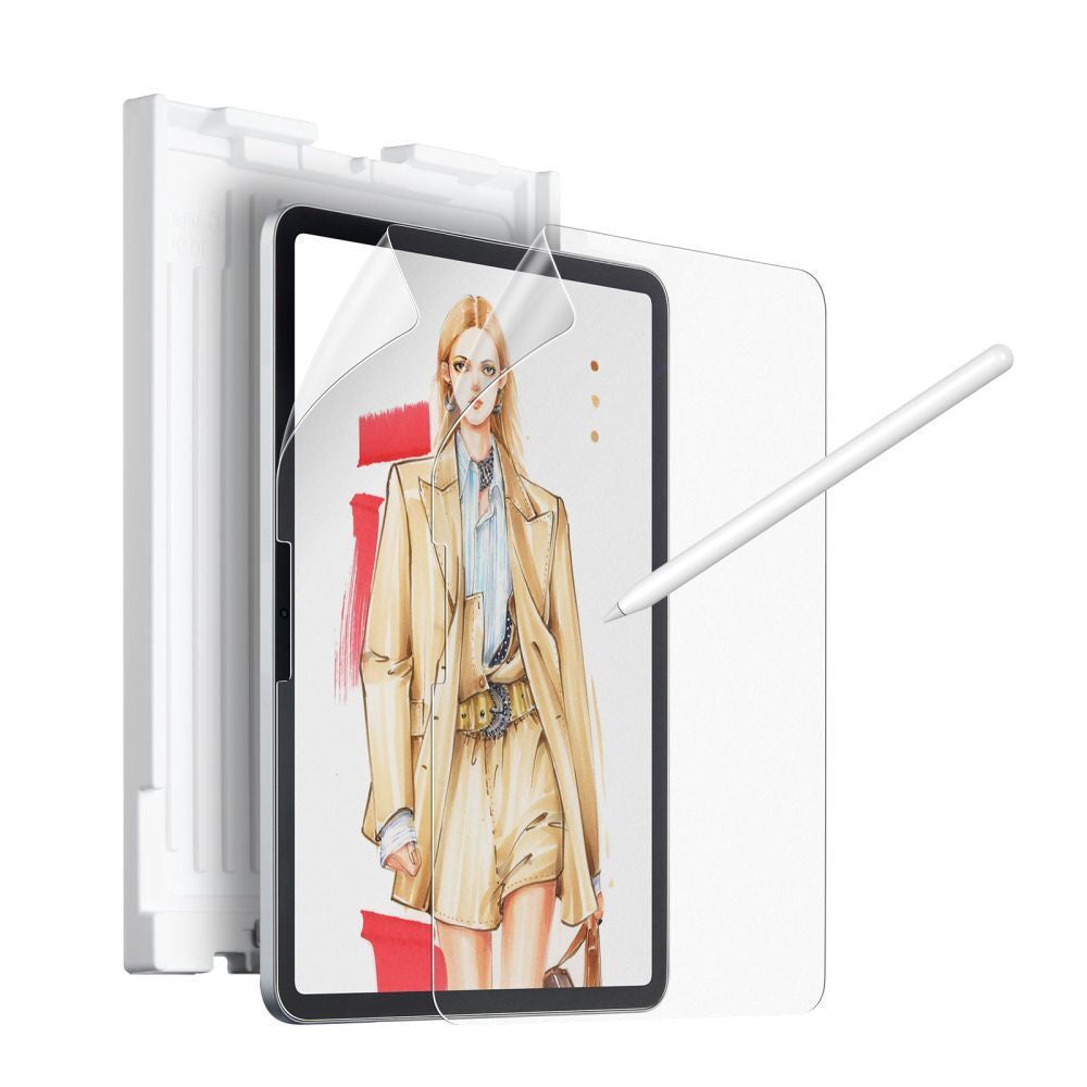 Matte Screen Protector ESR Paper Feel for Apple iPad Air 13 (2026) / Pro 13 (2025), Plastic, Full Glue, Set of 2 pieces