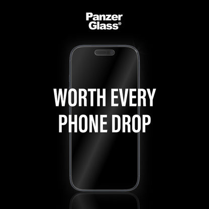 Ochranná fólia Matte PanzerGlass Armor EasyAligner pre Apple iPhone 17 Air, Kalené sklo, Full Glue