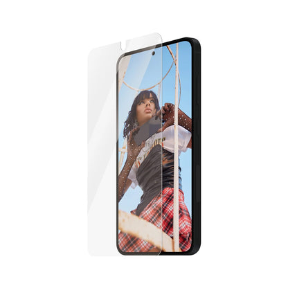 Ochranná fólia na displej PanzerGlass Safe. Ultra-Wide Fit EasyAligner pre Samsung Galaxy S25 S931 / S24 S921, Kalené sklo, Full Glue