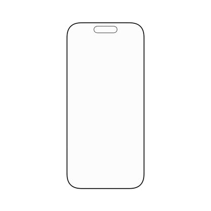 Ochranná fólia na displej PanzerGlass Ultra-Wide Fit Stealth Fastfit pre Apple iPhone 17 / 16 Pro, Kalené sklo, Full Glue, Čierna