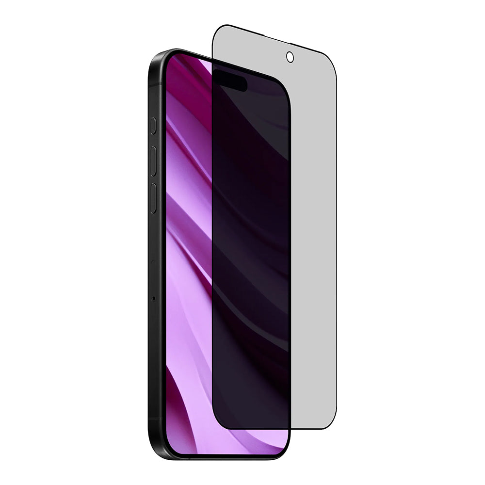 Ochranná fólia na displej Privacy Anank 2X Reinforced pre Apple iPhone 15, bezpečnostné sklo, plné lepidlo, 2.5D