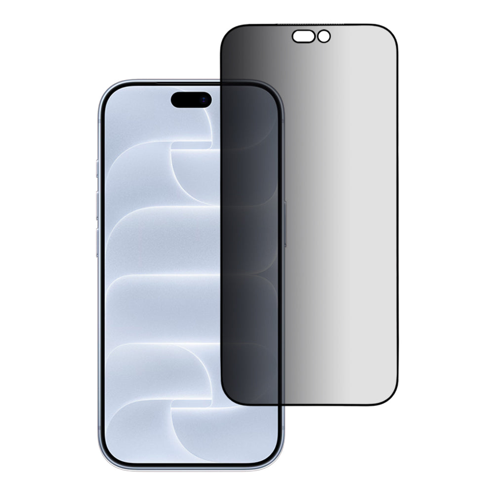 Ochranná fólia na displej Privacy Blueo Anti Peep AR Applicator Pro pre Apple iPhone 18 Pro, tvrdené sklo, celoplošné lepidlo, 3D