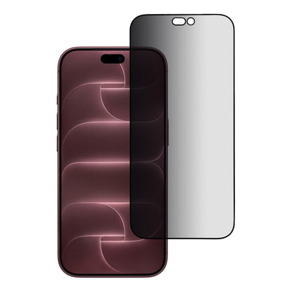 Ochranná fólia na displej Privacy Blueo Premium Sapphire Applicator pre Apple iPhone 18 Pro Max, tvrdené sklo, celoplošné lepidlo