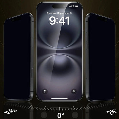 Ochranná fólia Ecran Privacy ESR UltraFit Armorite Pro pre Apple iPhone 17 Pro Max, Kalené sklo, Full Glue, Sada 3 kusy