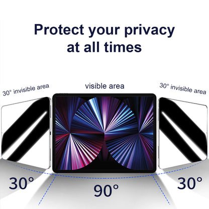 Ochranná fólia na displej Privacy Lito Classic pre Apple iPad Pro 11 (2024), tvrdené sklo, plné lepenie, 2.5D